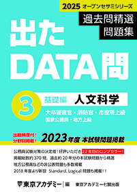 過去問精選問題集 出たDATA問(3) 人文科学 基礎編(2023年発行)